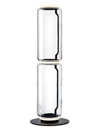 Noctambule Led Floor Lamp Glass High Cylinders