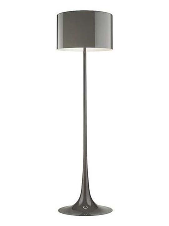 Spun Light F Floor Lamp Mud Dimmer