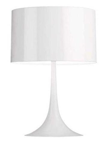 Spun Light T1 Table Lamp Shiny White