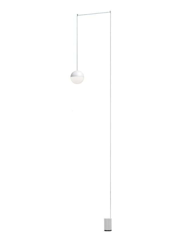 String Light Sphere and floor switch white