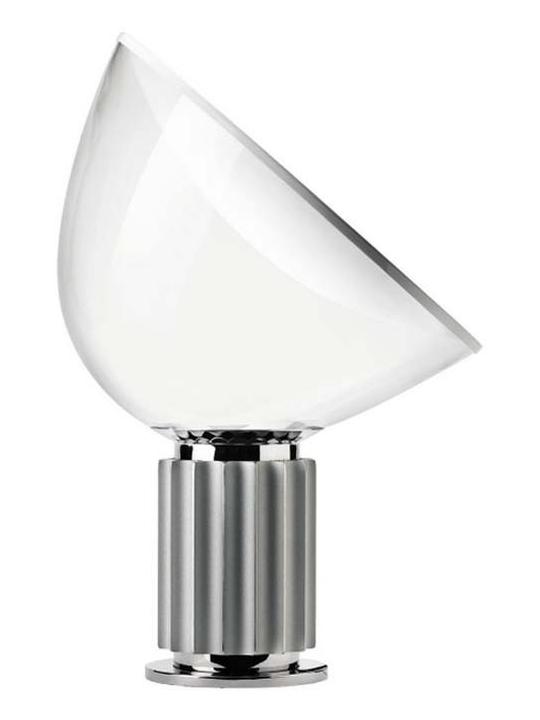 Taccia LED 28W glass table lamp black