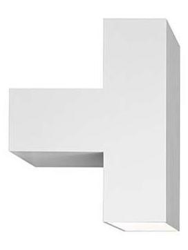 Tight Light LED biemission Wall Lamp indirect direct light White