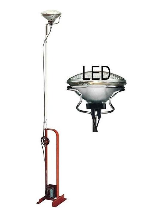 Toio LED Red Floor Lamp Dimmable