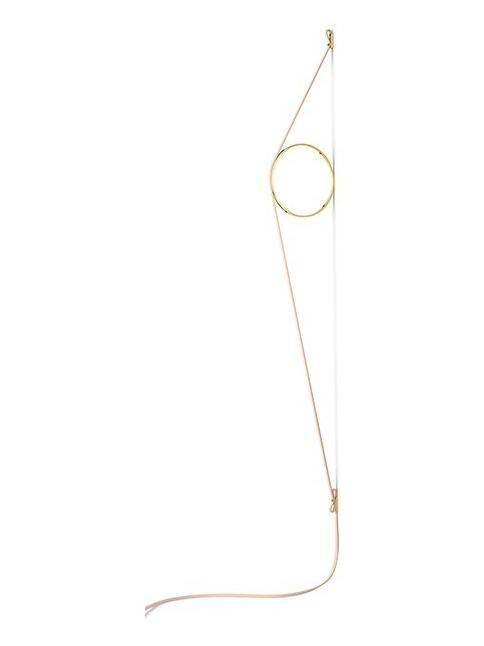 WireRing Wall Lamp LED 16W Indirect Light Pink