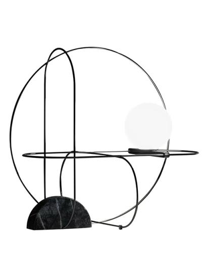 Fontana Arte Setareh round led table lamp