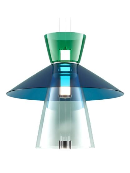 Fontana Arte Thalea 2 led suspension lamp