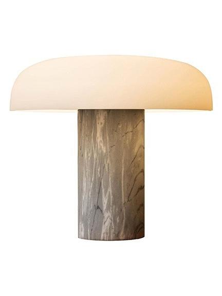 Fontana Arte Tropico Medium Dimmable LED Table Lamp in Marble