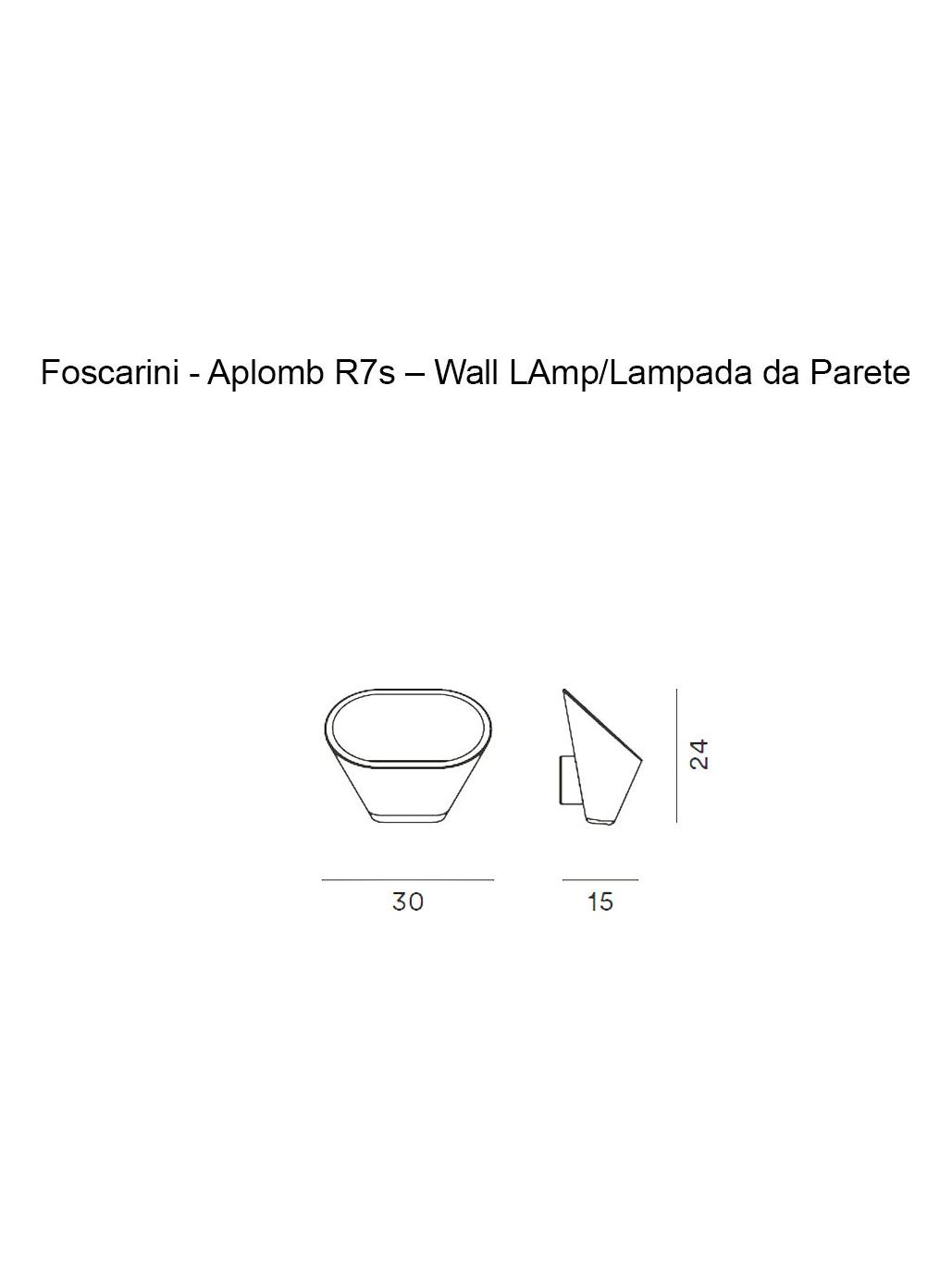 Aplomb Wall Lamp R7s