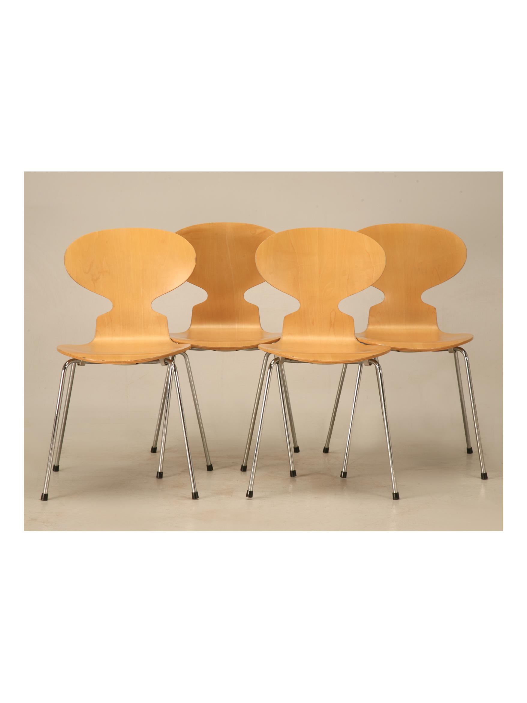 Ant Chair 4 Legs Wood