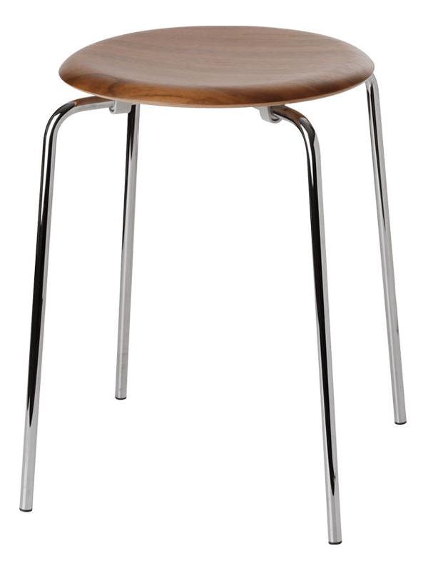 Dot Walnut Stool