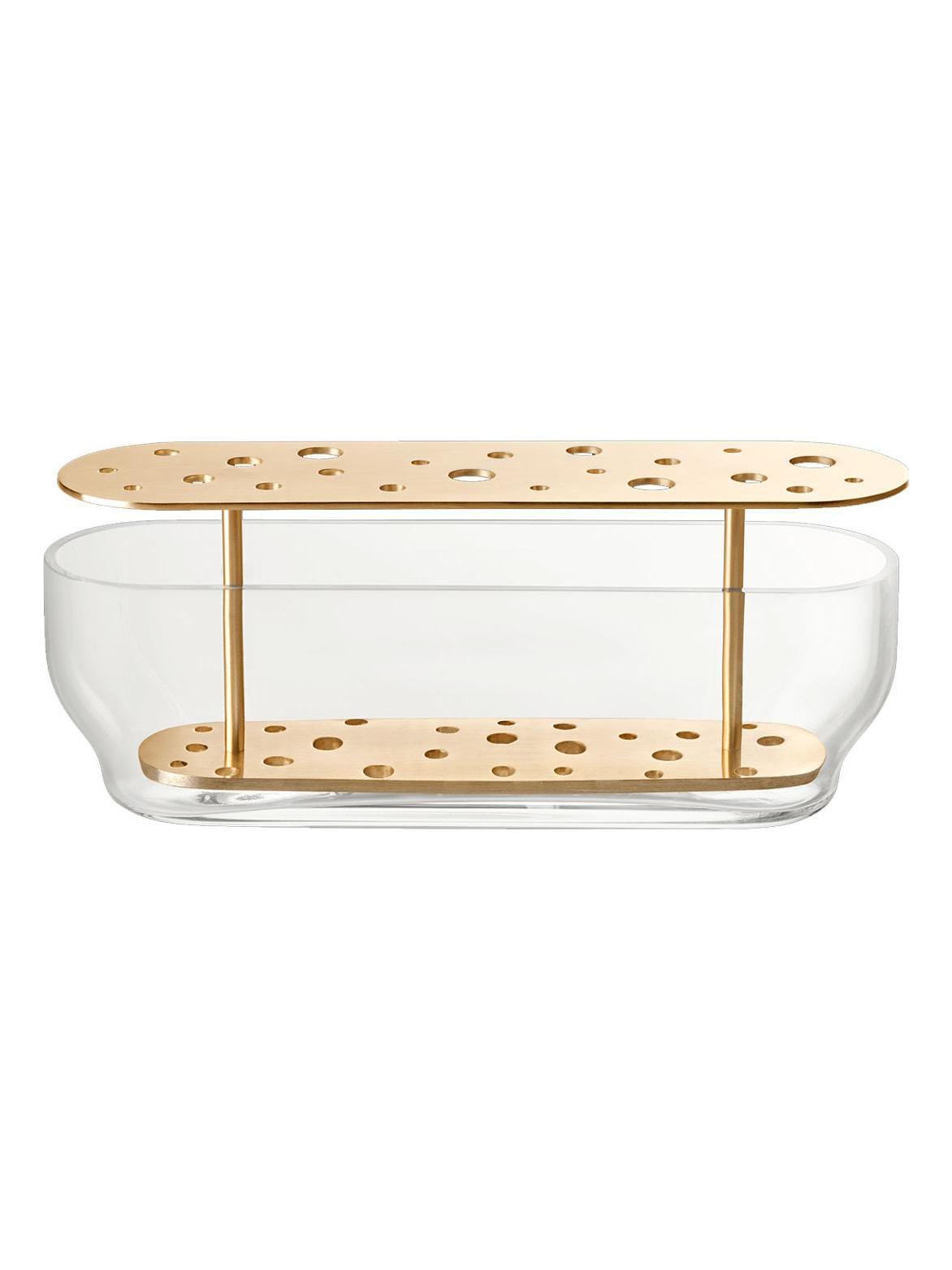 Ikebana Vase - Long / Brass