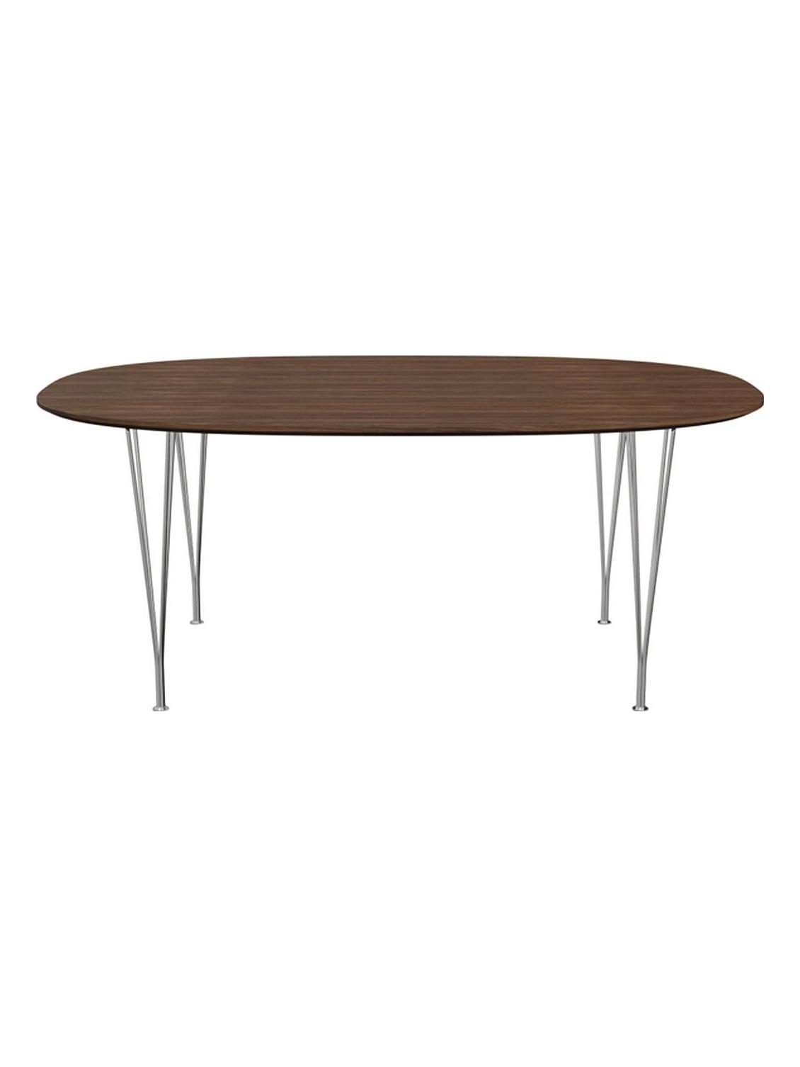 Superellipse Table - Laminate Top/Chrome Base