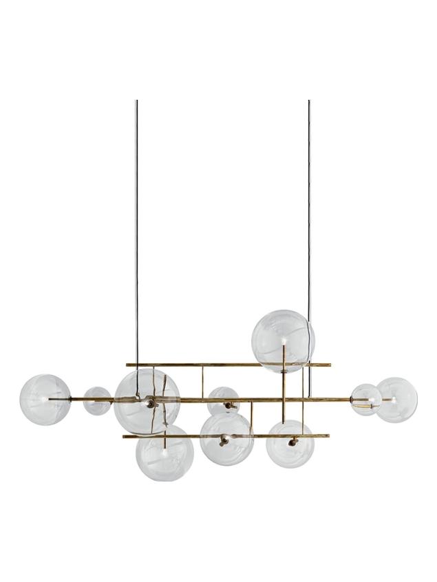 Bolle Orizzontale led suspension lamp