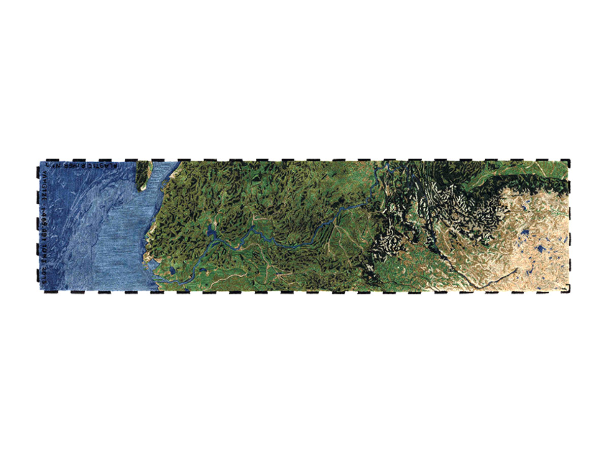 Plastic Rivers Yangtze - Rug