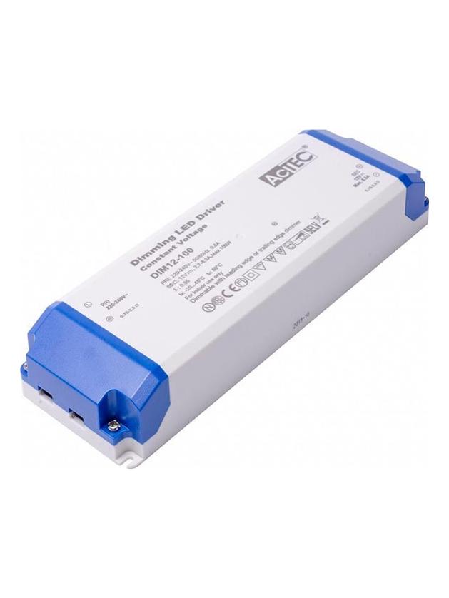 Actec Power Supply Driver 24V 100W Dimmable LED Triac Phase Cut