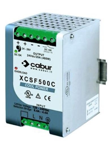 Cabur Alimentatore Switching 1-phase 120-230 Vac 10A 48Vdc 240W