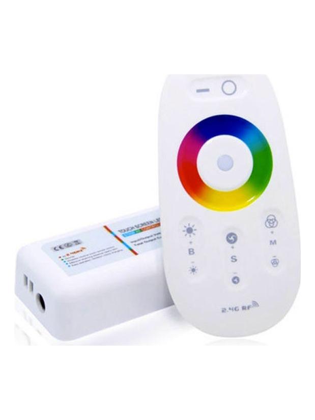 LED RGB Touch Screen Remote Controller Wireless 2.4 12-24V 18A for Strip LED