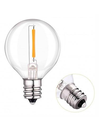 Mini Ball LED E12 G40 1W Bulb in Glass 230V