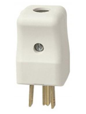 Plug American 2P+T 15A USA + SASO 127V White