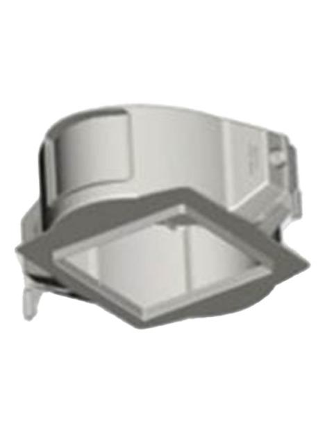 Recessed box for recessed downlight for masonry concrete plasterboard wood