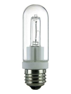 Tubular JDD halogen bulb E27 dimmable transparent