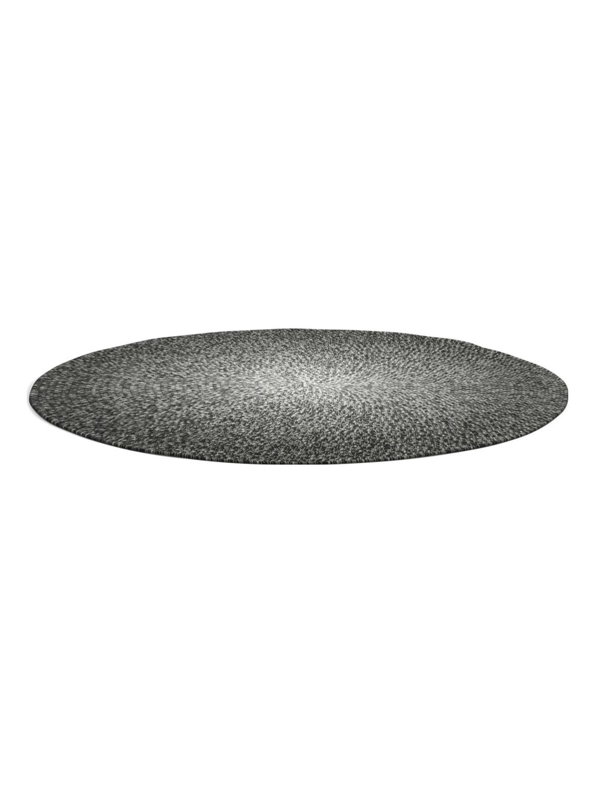 Deco Outdoor Round Rug Ø140 - Ombre Pewter