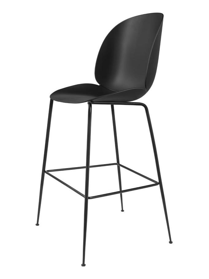 Beetle Bar Chair - Unupholstered Shell / Black