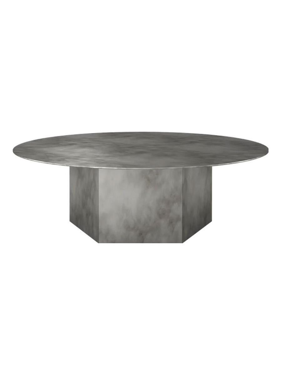Epic Steel Coffee Table - Ø.110 Misty Grey