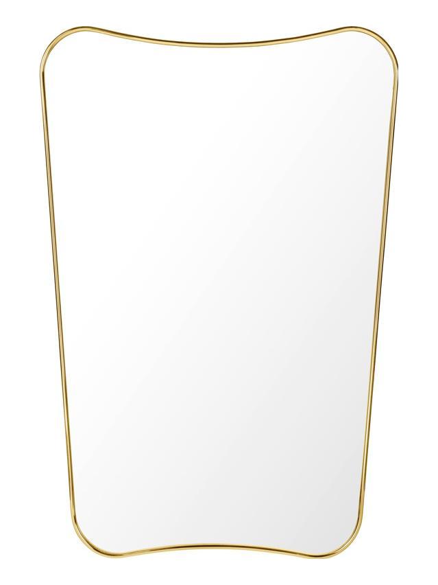 F.A. 33 Rectangular Mirror 54x80 cm Brass