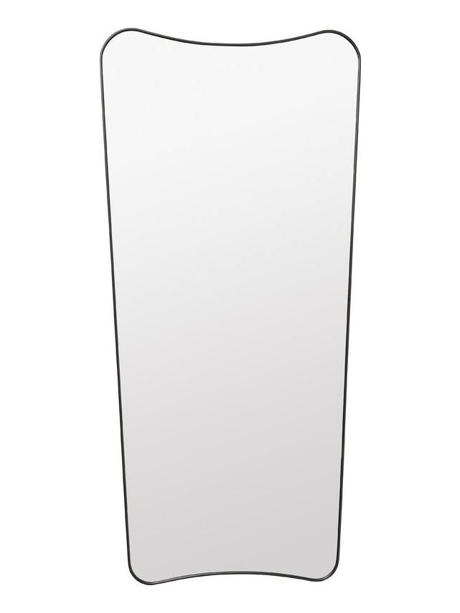 F.A. 33 Rectangular Mirror 70x146 cm Black Brass