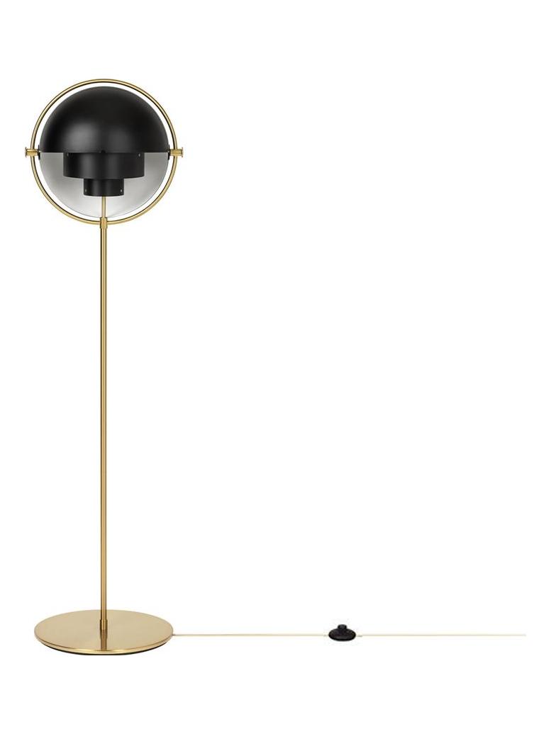 Multi-Lite Floor Lamp - Brass base