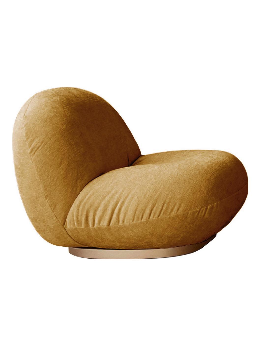 Pacha Lounge Chair - Pearl Gold / Dandy 910 Gold