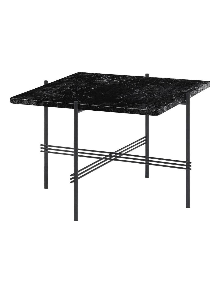 TS Cofffe Table - Square 55x55 Black Marquina Marble