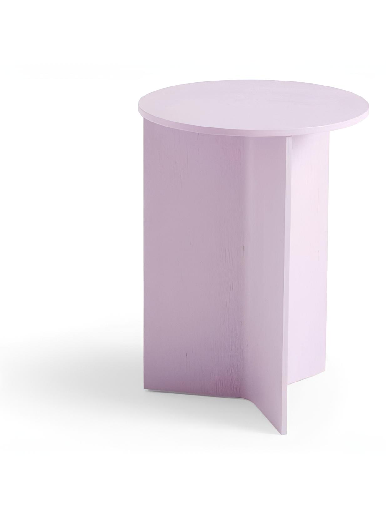 Slit Wood Coffee Table High