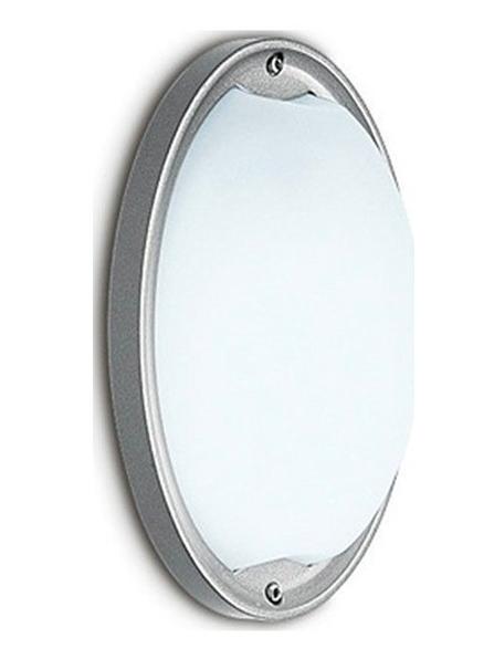 iGuzzini Ellipse outdoor wall lamp E27 gray