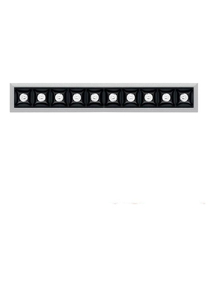 iGuzzini Laser Blade Recessed LED 21W 3000K 1840lm White Black