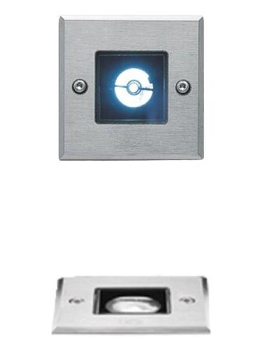 iGuzzini Ledplus Square Recessed LED Spotlight with 10° Narrow beam Optic IP68