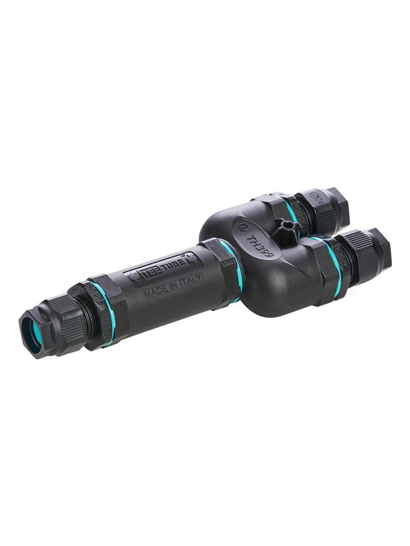 Lampo Junction Connector 5 Poles 'Y' For Use In Outdoor IP68 Waterproof
