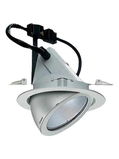 Pixel G12 Grey Adjustable Recessed Downlight Spotlight
