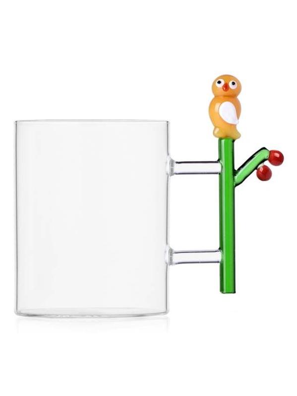 Berry & Surprised Owl Mug