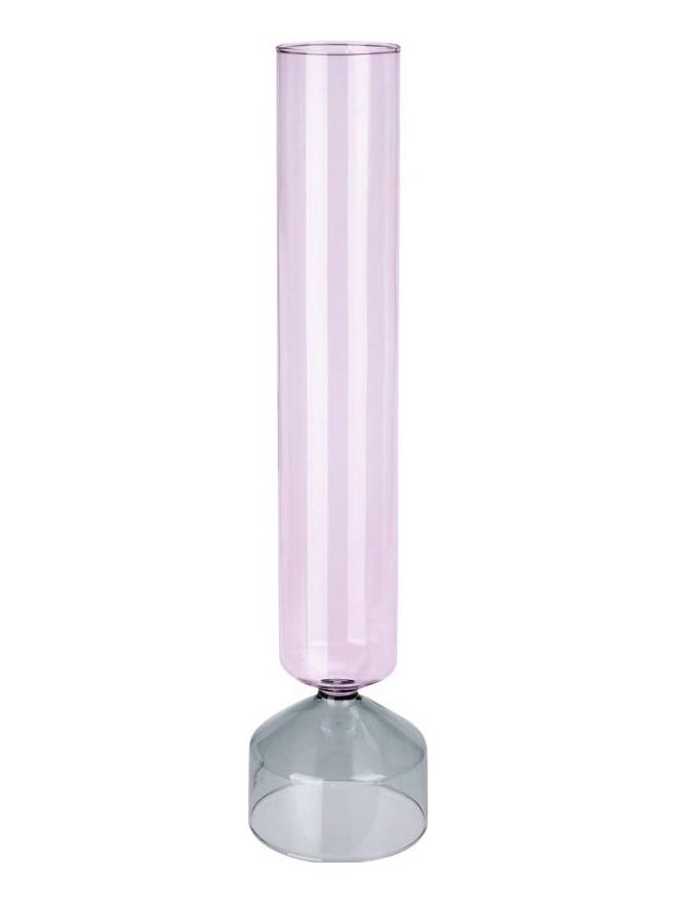Bouquet Color Smoke/Pink Vase