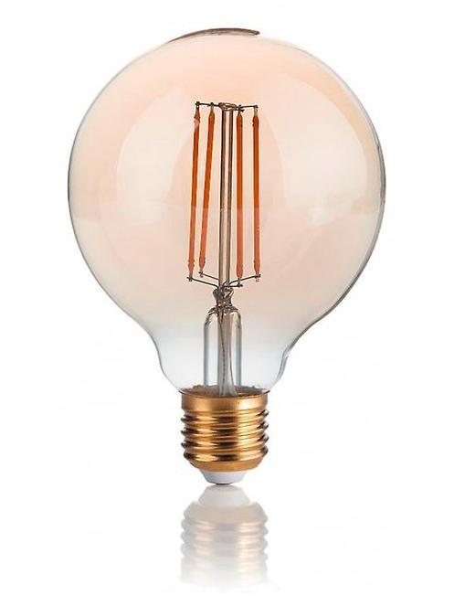 Amber Bulb E27 LED 4W Globo G95 Warm Light