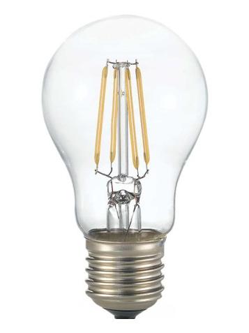 Classic Drop E27 LED A60 Bulb 8W dimmable transparent glass