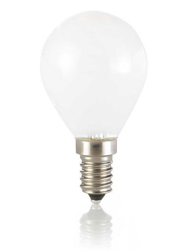 Sphere Bulb E14 LED 4W dimmable Opal white Glass