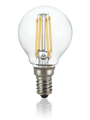 Sphere Bulb E14 LED 4W Transparent Glass