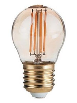Vintage Amber Bulb Lamp E27 LED 4W Sphere 300lm 2200K Warm white