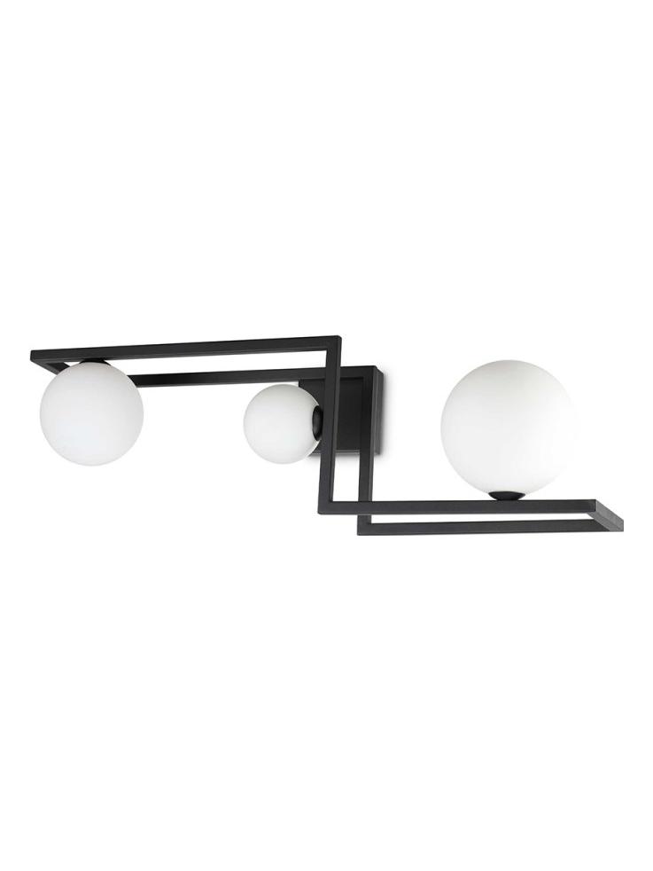 Ideal Lux Angolo Modern Ceiling Lamp with Sphere Diffusers