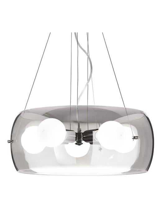 Ideal Lux Audi-10 suspension lamp in blown glass