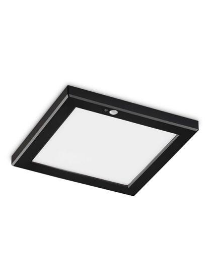 Ideal Lux Aura square wall or ceiling lamp with sensors