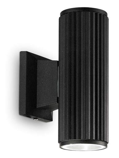 Ideal Lux Base Wall Lamp in Aluminum for Outdoor